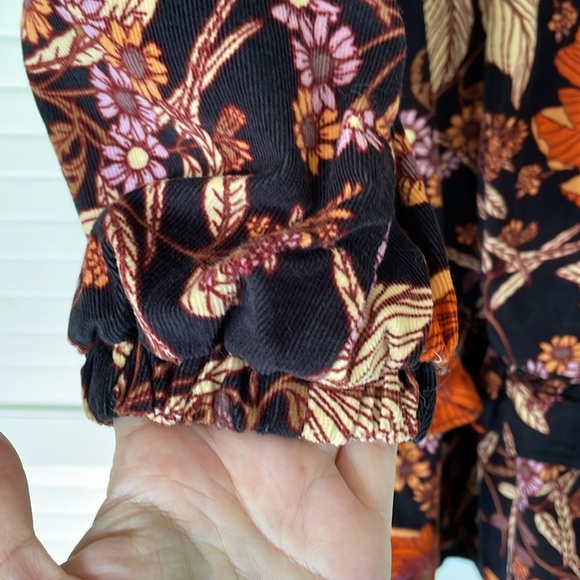 Anthropologie Pilcro corduroy mini dress XXS - Picture 4 of 11